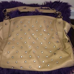 Nude Sparkle Handbag